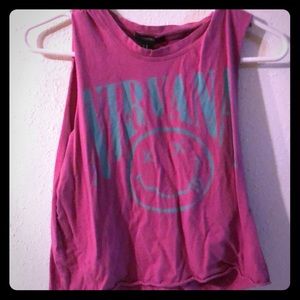 Nirvana crop top